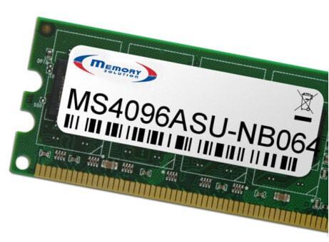 Memorysolution Memory Solution MS4096ASU-NB064 - 4 GB - Black,Gold,Green