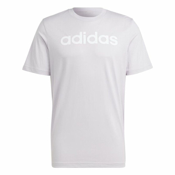 Men’s Short Sleeve T-Shirt Adidas Essentials Lilac