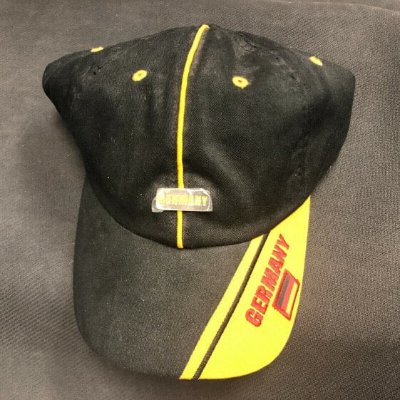Germany Soccer Team Black Adjustable Buckled Hat Cap NEW *21