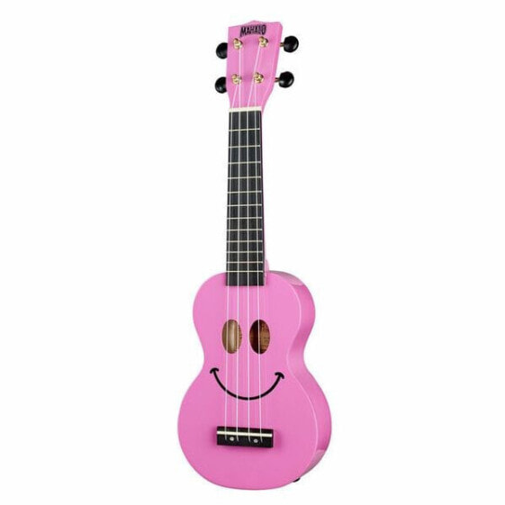 Mahalo Smiley Ukulele Pink