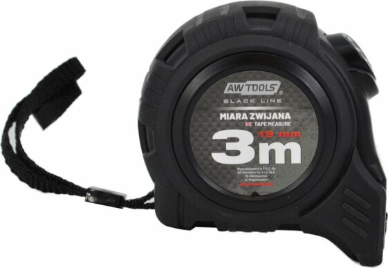 AWTools AWTOOLS MIARA ZWIJANA MAGNET. ABS 3m/ 19mm AWBL25411