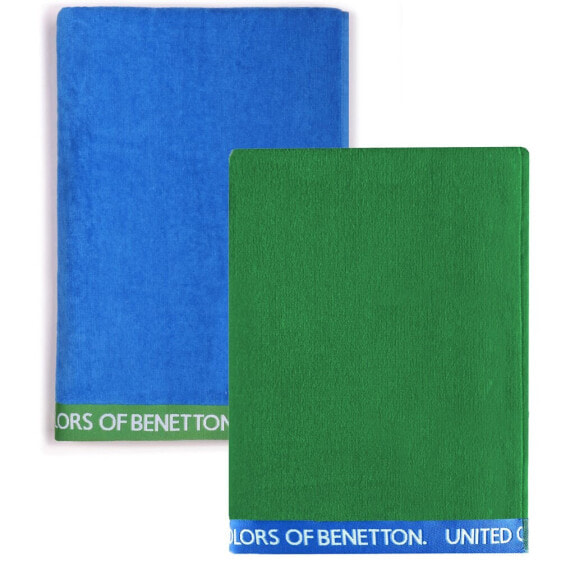 Пляжное полотенце Benetton 90x160 см 2 шт.