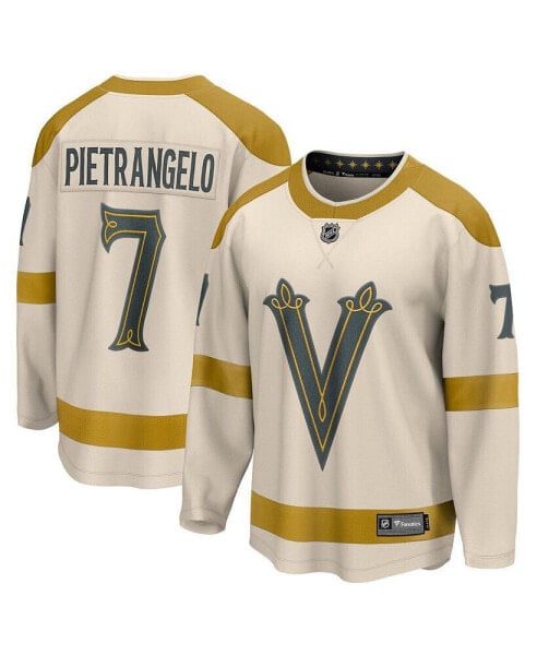 Men's Alex Pietrangelo Cream Vegas Golden Knights 2024 NHL Winter Classic Breakaway Player Jersey