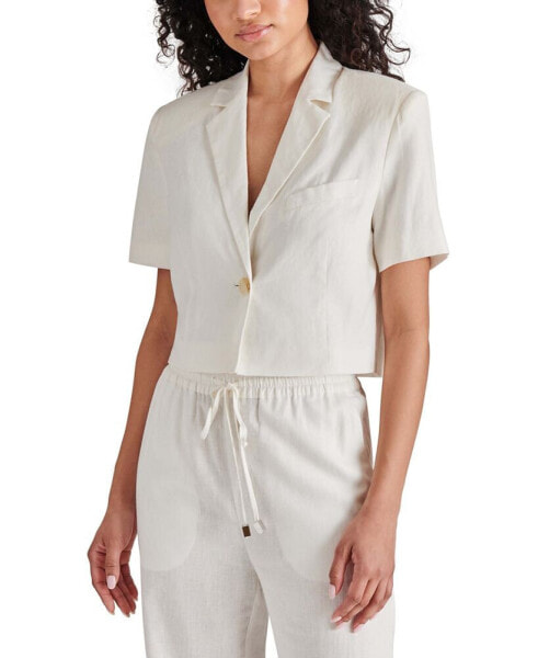 Women's Fayette Cropped Short-Sleeve Blazer