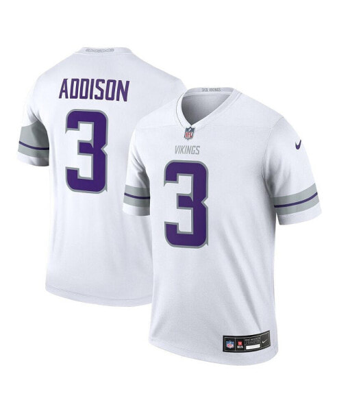 Men's Jordan Addison White Minnesota Vikings Alternate Legend Player Jersey