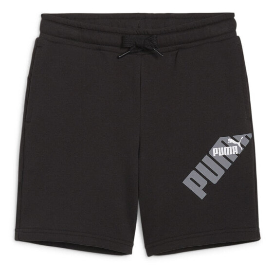 PUMA Power Graphic B Sweat Shorts
