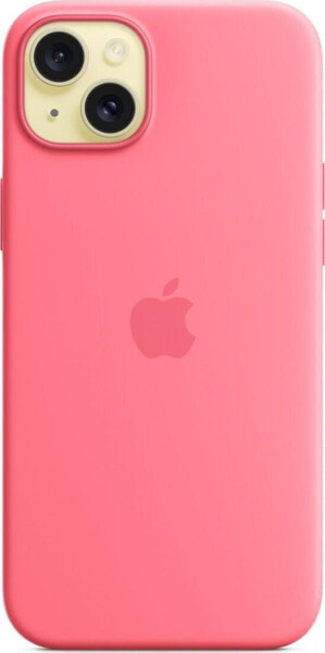 Apple Apple iPhone 15 Plus Silicone Case with MagSafe pink