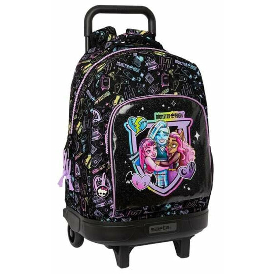 Школьный рюкзак с колесиками Monster High 33 x 45 x 22 cm