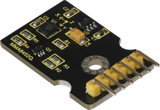 Joy-IT SEN-MMA8452Q - Acceleration sensor - Arduino/Raspberry Pi - Black,Gold,Silver - 350 mm - 20 mm - 7 mm