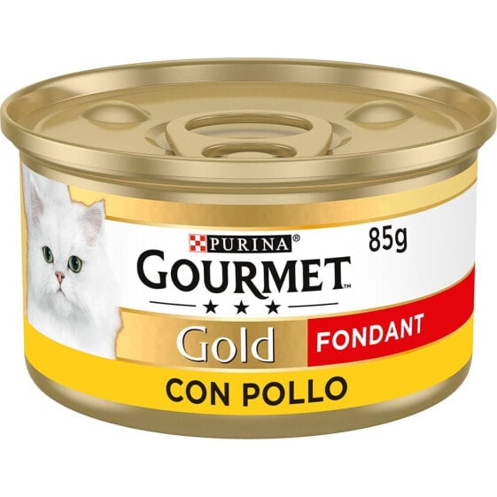 PURINA Gourmet Gold Fondant Chicken 24x85g Cat Food