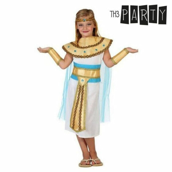 Маскарадные костюмы для детей Th3 Party Белый Египтянка (5 Предметы)