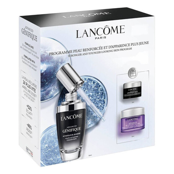 Lancome Genifique Набор: Сыворотка 50 мл +10 мл + Крем для лица 15 мл + Крем для век 5 мл