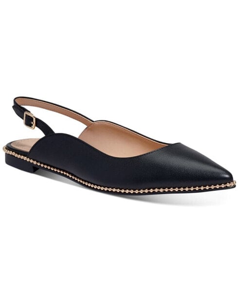 Women's Vae Studded Slingback Flats