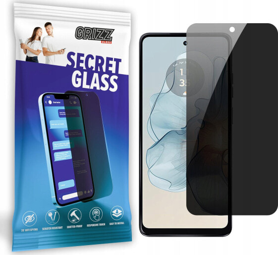 GrizzGlass Szkło prywatyzujące GrizzGlass SecretGlass do Motorola Moto G24 Power