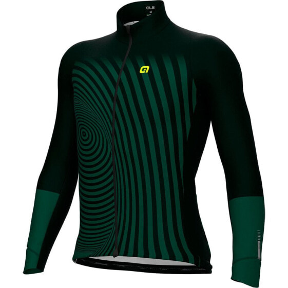 ALE PR-R Green Digital long sleeve jersey