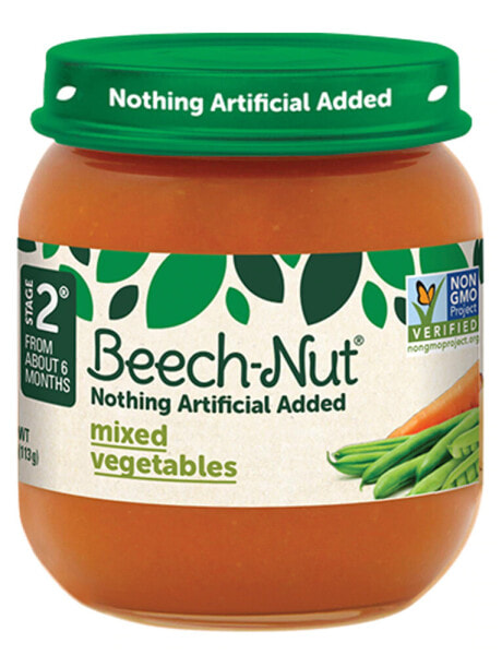 Детское пюре Beech-Nut 10 шт, овощное, от 6 месяцев