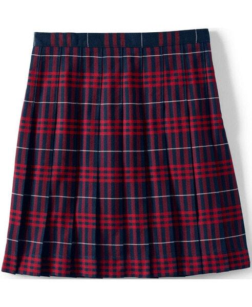 Юбка Lands' End Plaid Pleated