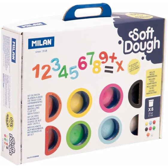 Лепка моделирующая Milan Soft Dough Lots of Numvers Разноцветная
