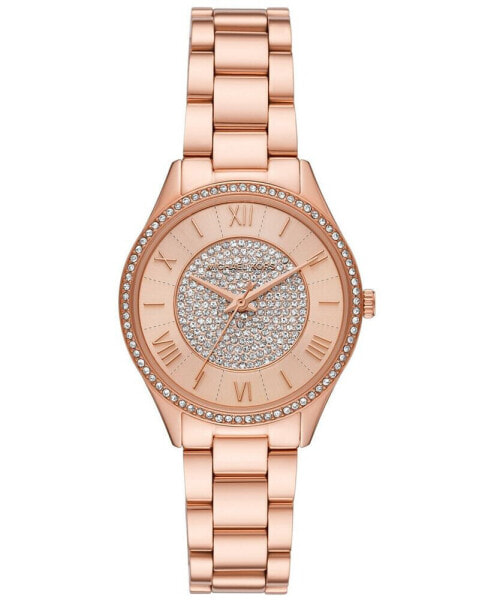 Women's Lauryn Three-Hand Rose Gold-Tone Stainless Steel Watch 33mm