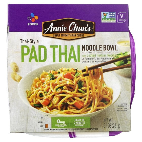 Noodle Bowl, Thai-Style Pad Thai, Mild, 8.1 oz (231 g)