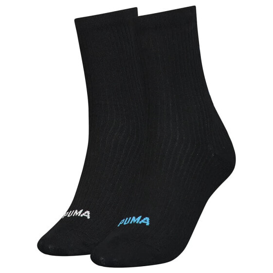 PUMA Cat Logo Rib socks 2 pairs