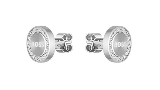 Luxury steel earrings Iona 1580558