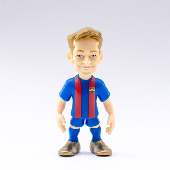 Игрушка миниатюрная брелок MINIX Френки Де Йонг FC Barcelona 7 см Multicolor