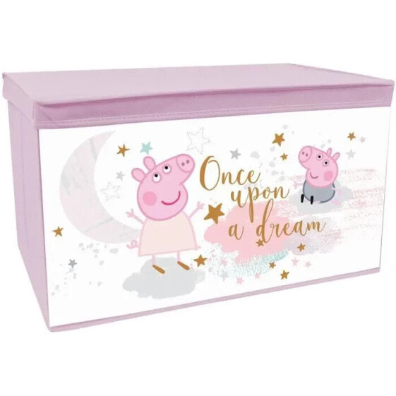 FUN HOUSE Peppa Pig Spielzeugkiste - Faltbar - 55,5 x 34,5 x 34 cm - Fr Kinder