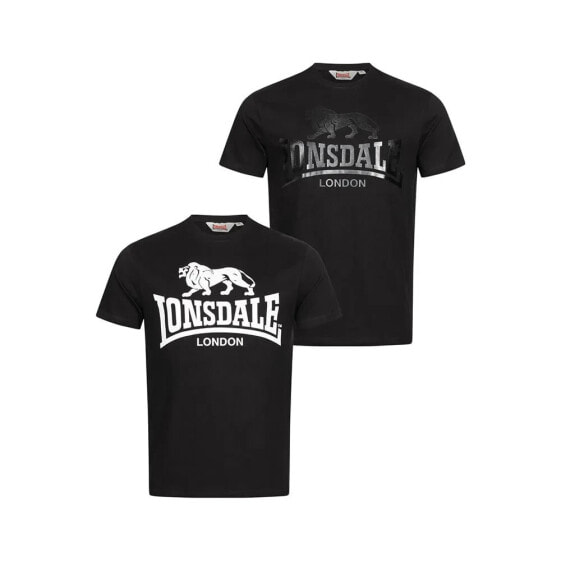 LONSDALE Kelso short sleeve T-shirt 2 units