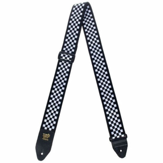 Ernie Ball E-Guitar Strap Black/White