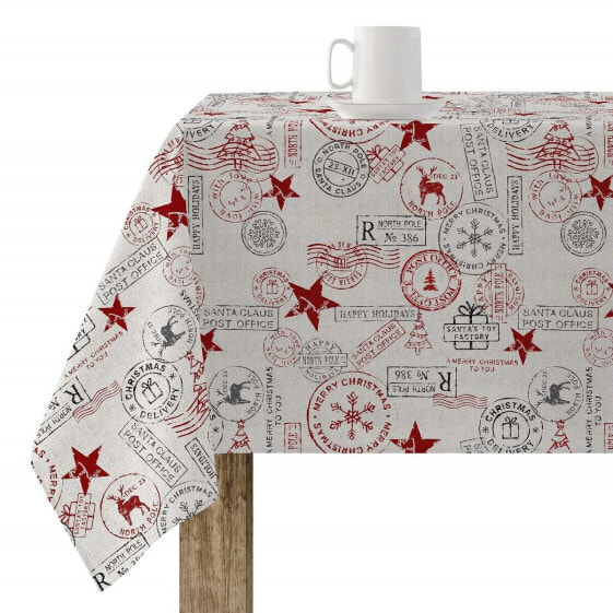 Stain-proof resined tablecloth Belum Merry Christmas 250 x 140 cm