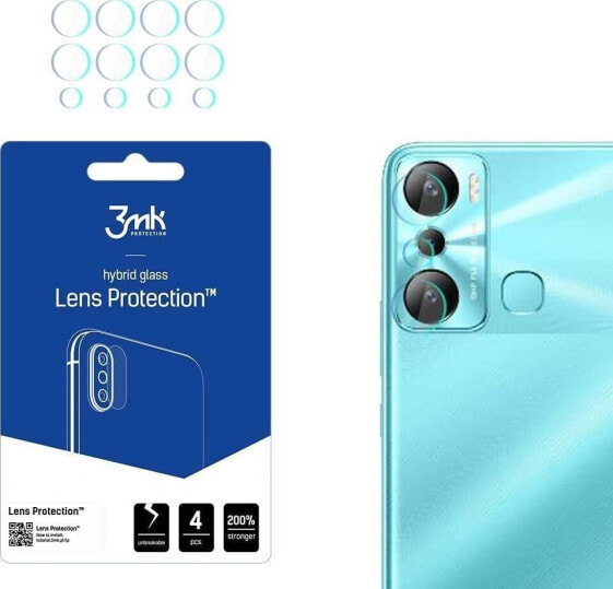 3MK 3MK Lens Protect Infinix Hot 20 Ochrona na obiektyw aparatu 4szt