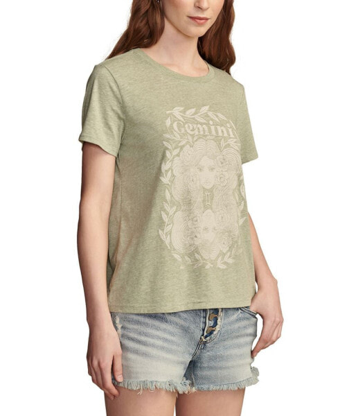 Women's Celestial Gemini Graphic T-Shirt
