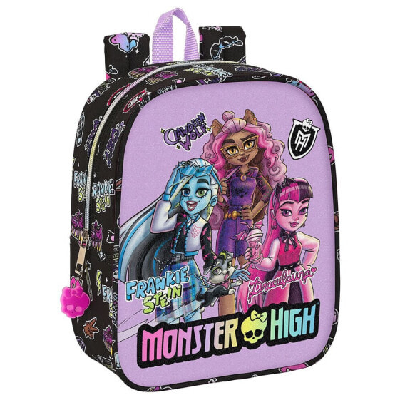 Походный рюкзак safta Monster High ´´Creep´´ Mini 27 см