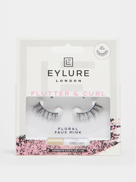 Eylure Flutter & Curl False Lashes - Floral