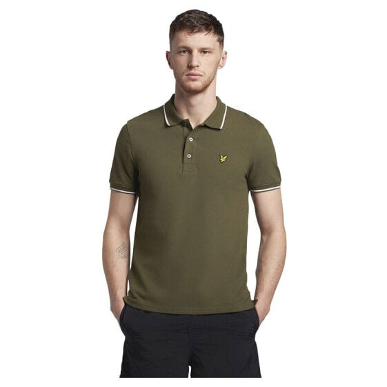 LYLE & SCOTT Tipped short sleeve polo