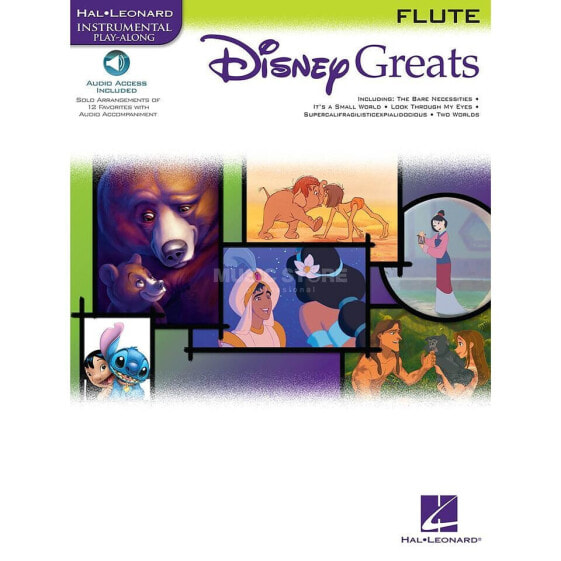 Hal Leonard Instrumental Play-Along: Disney Greats - Flute