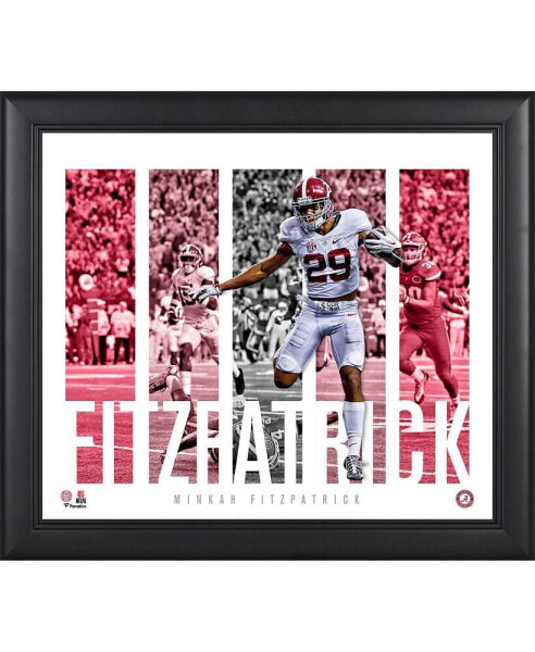 Minkah Fitzpatrick Alabama Crimson Tide Framed 15'' x 17'' Player Panel Collage