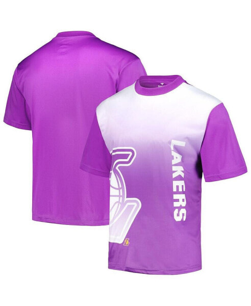 Men's Purple Los Angeles Lakers Sublimated T-shirt