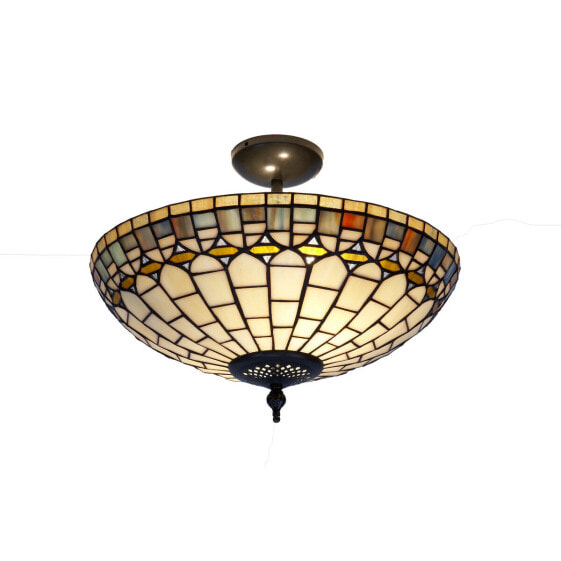 Ceiling Light Viro Quarz Amber Iron 60 W 40 x 45 x 40 cm