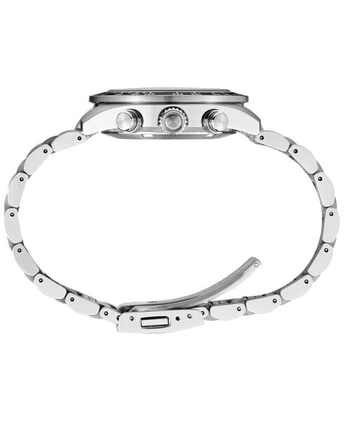 Men's Chronograph Solar Prospex Speedtimer Stainless Steel Bracelet Watch 41mm