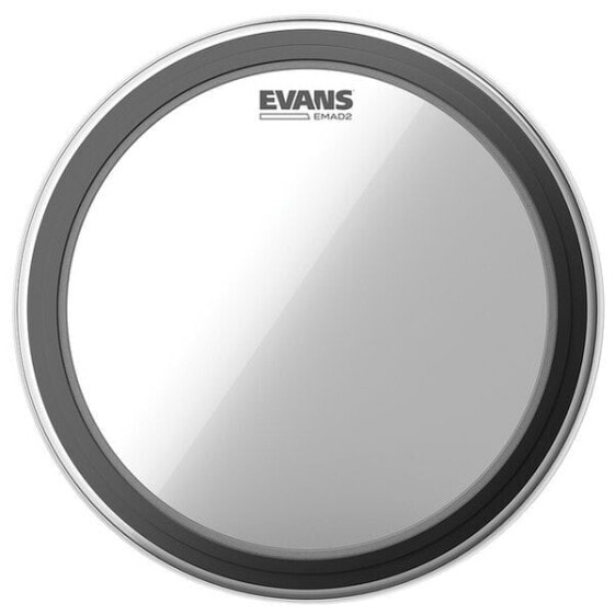 Evans 24" EMAD2 Clear Bass Drum