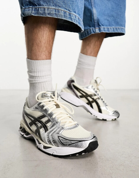 Asics Gel-Kayano 14 trainers in silver