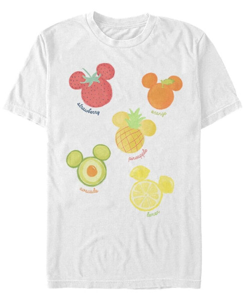 Men's Assorted Fruit Short Sleeve Crew T-shirt