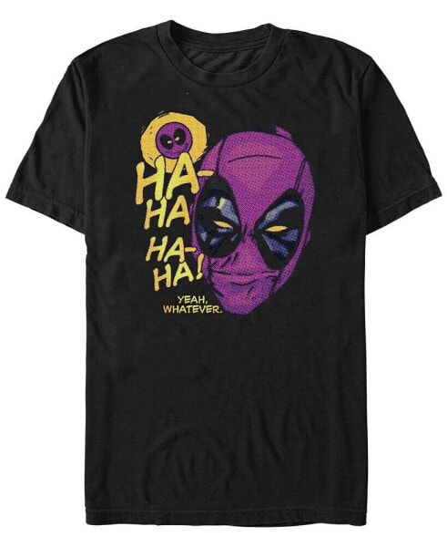 Men's Half Tone Deadpool Short Sleeve T-shirt