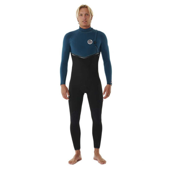 RIP CURL E Bomb 4/3 mm GB Stmr Long Sleeve Free Zip Neoprene Suit