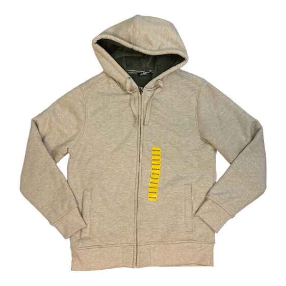 Member's Mark Men's Full-Zip Soft Fleece Sherpa Lined Hoodie