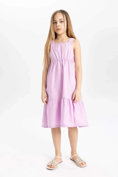 Платье для малышей defacto Poplin Kolsuz Elbise