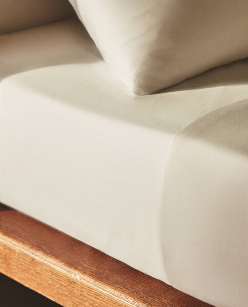 (500 thread count) sateen fitted sheet