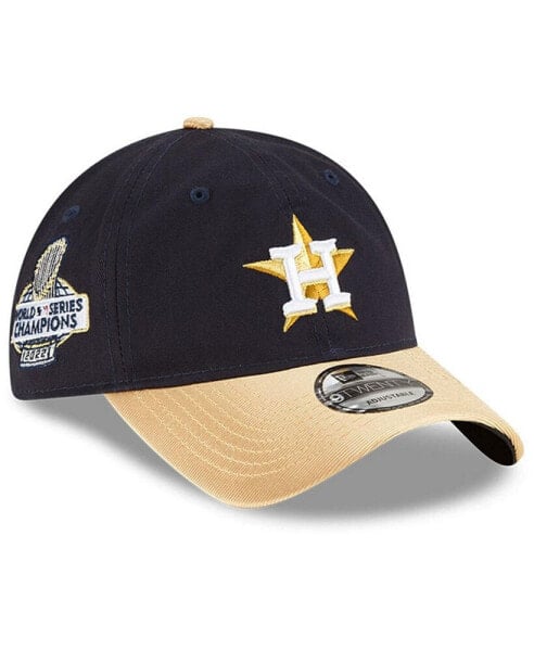 Men's Navy Houston Astros 2023 Gold Collection 9TWENTY Adjustable Hat